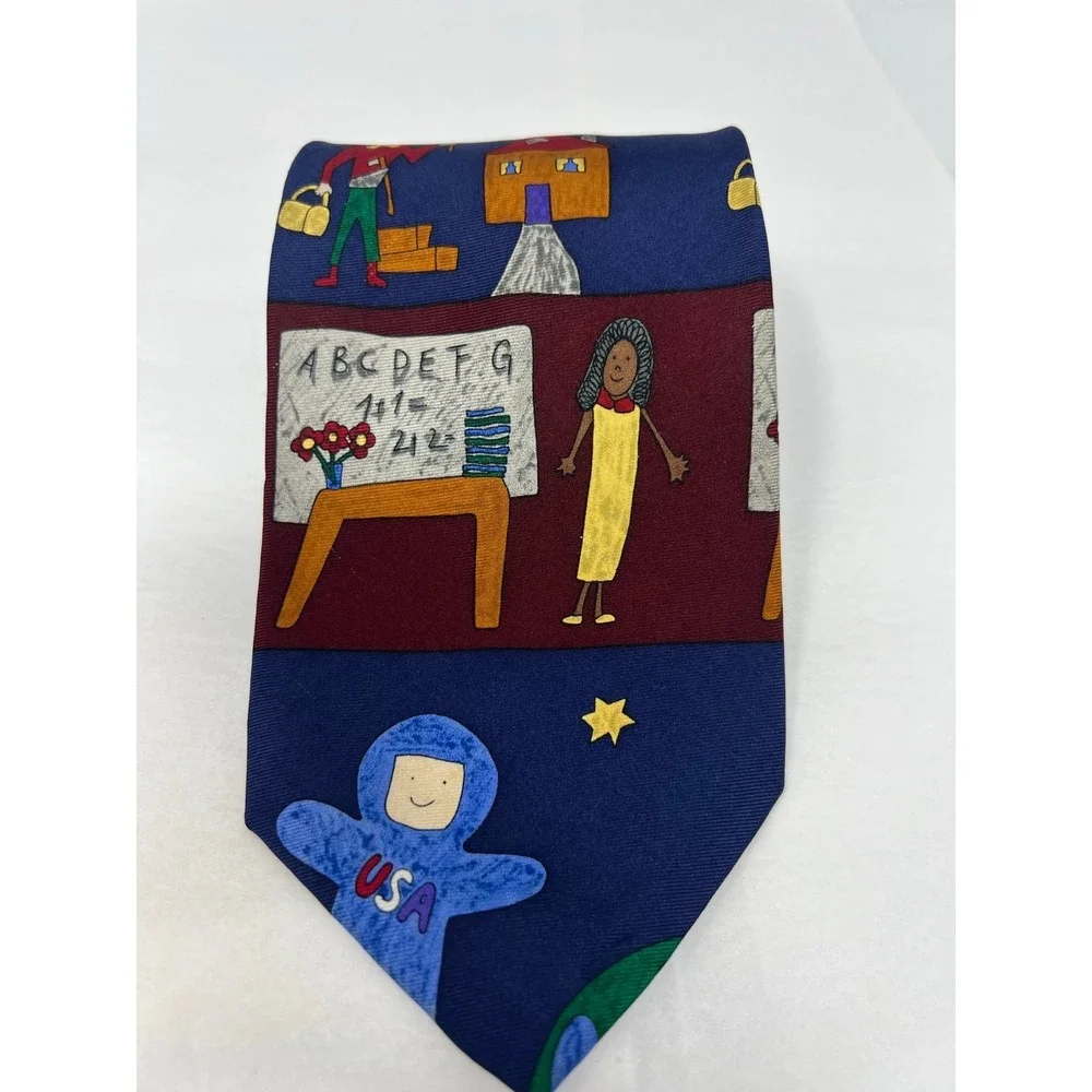 Save the Children Collection Silk Tie 